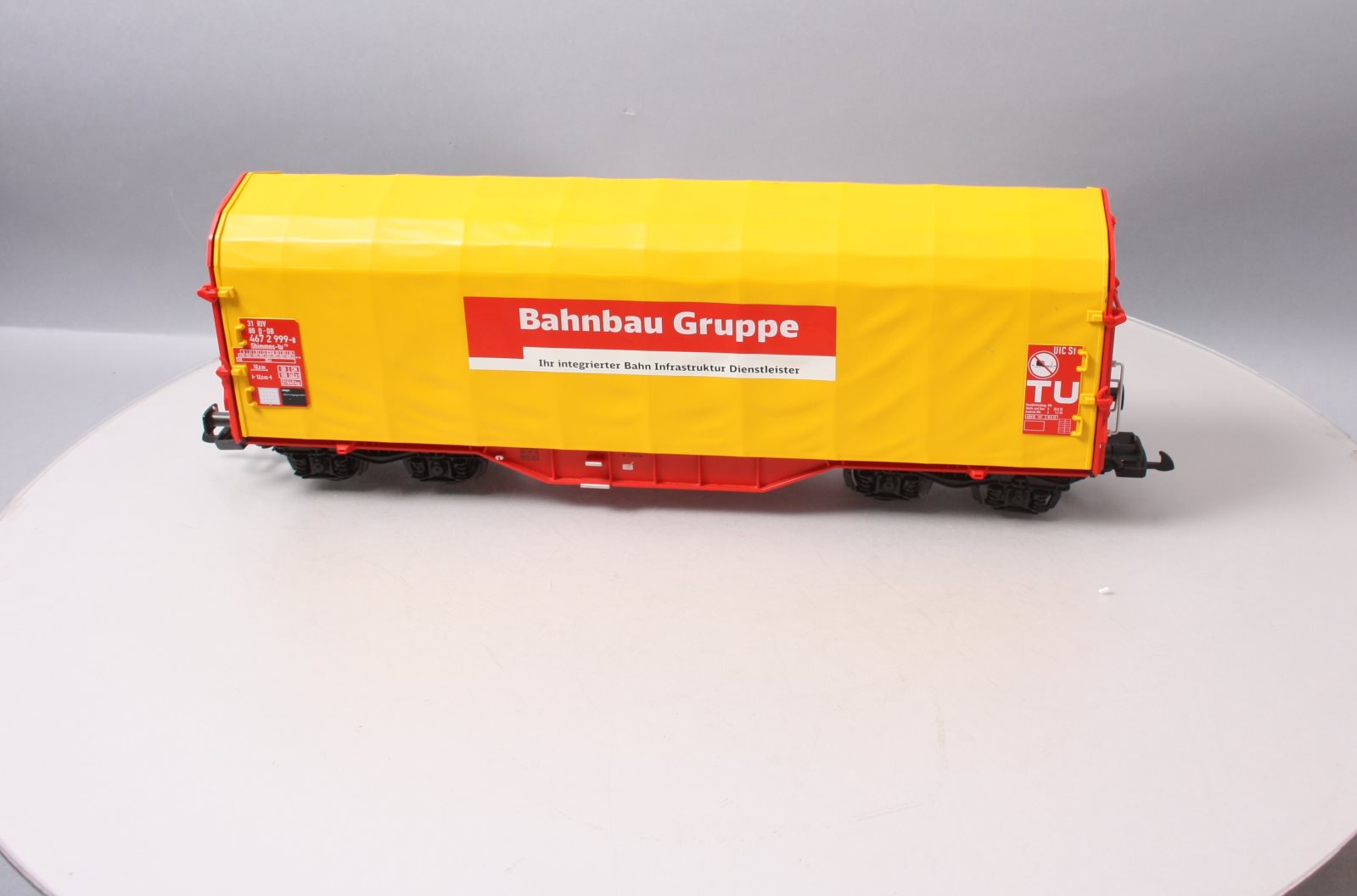 bahnübergang tarp Piko 37720 G Bahnbau Gruppe Track Cleaning Shimmns Tarp Car – Trainz