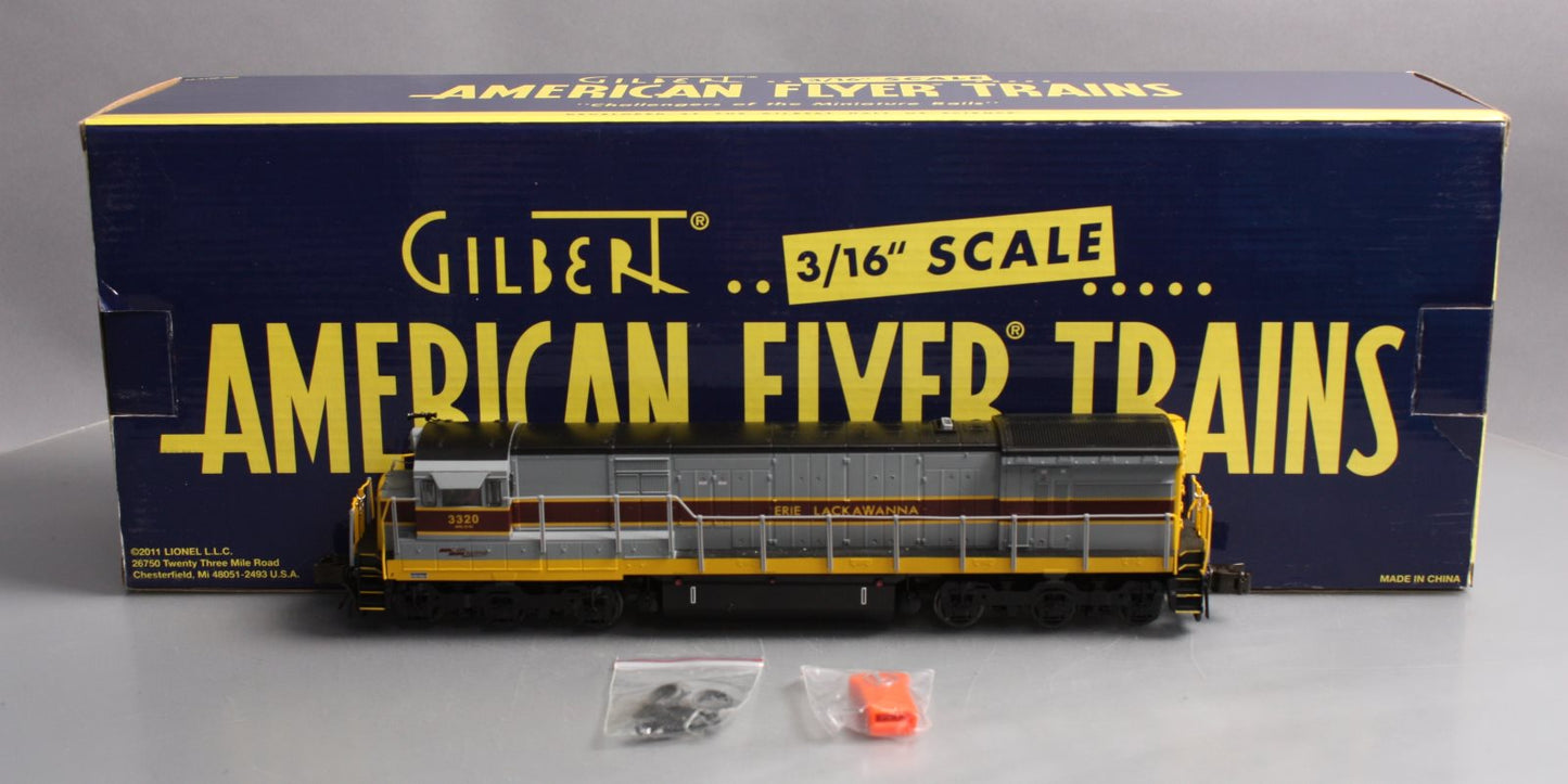 American Flyer 6-48142 S Scale Erie Lackawanna U33C Diesel Locomotive #3320