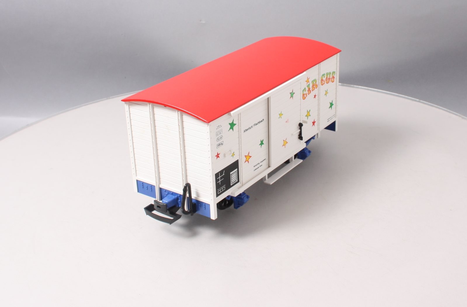 LGB 41362 G Scale Circus Box Car w/ Sound LN/Box