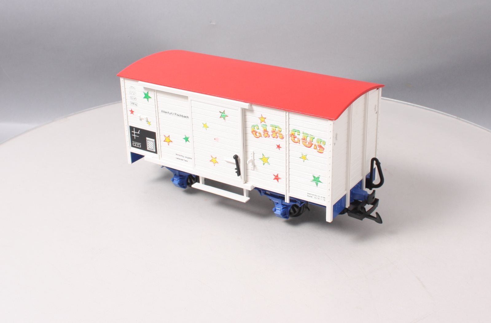 LGB 41362 G Scale Circus Box Car w/ Sound LN/Box