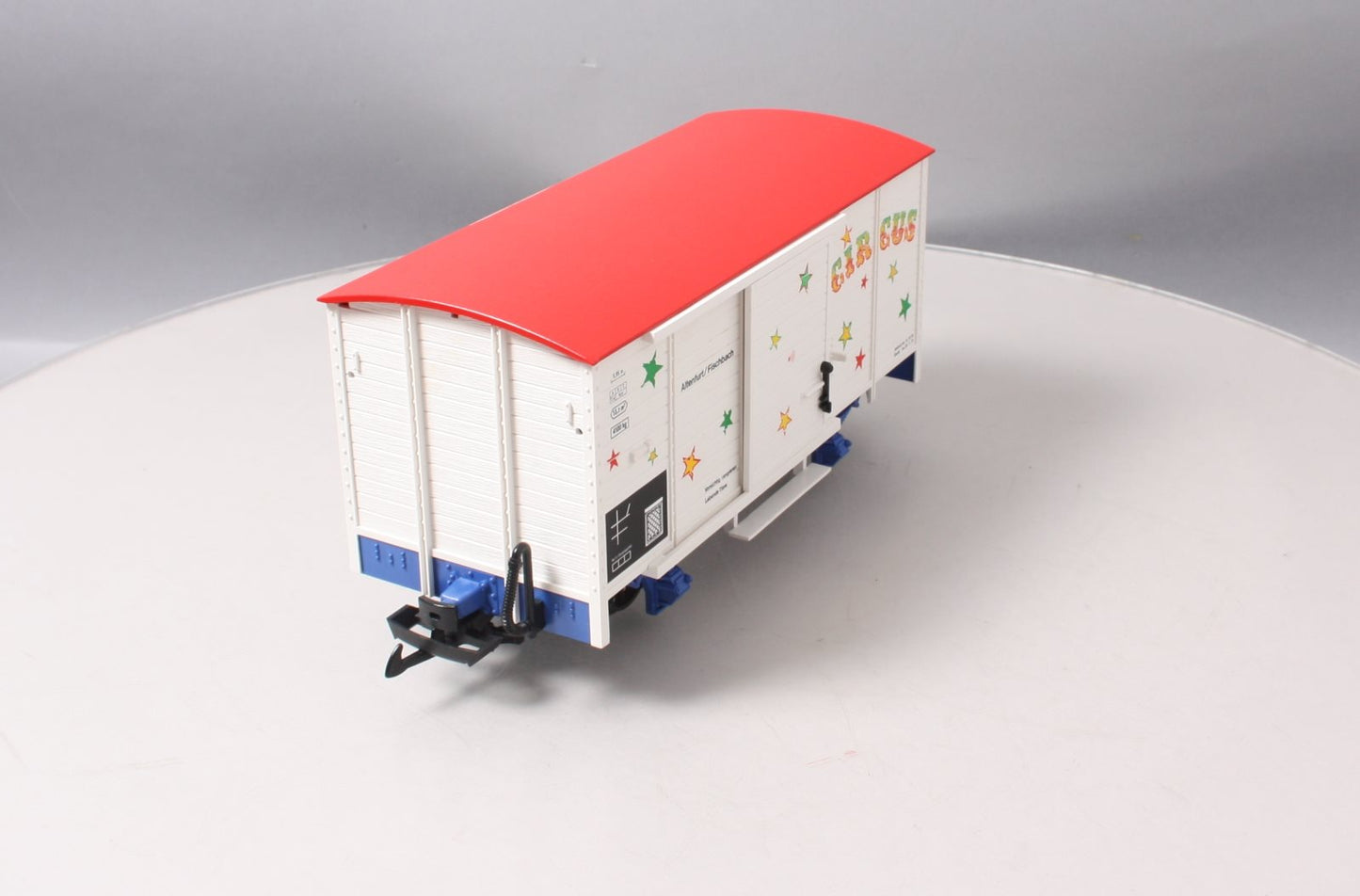 LGB 41362 G Scale Circus Box Car w/ Sound LN/Box