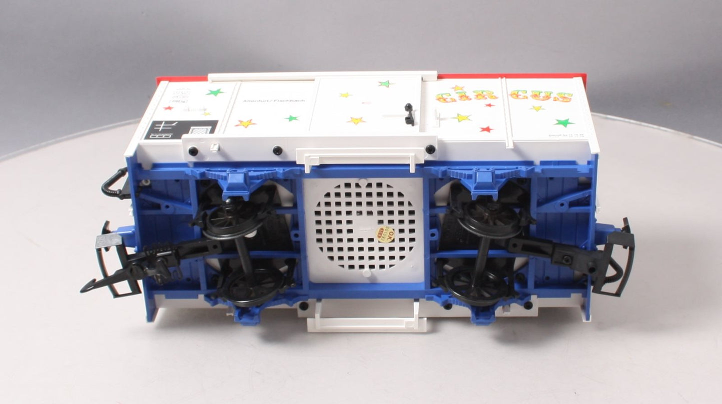 LGB 41362 G Scale Circus Box Car w/ Sound LN/Box