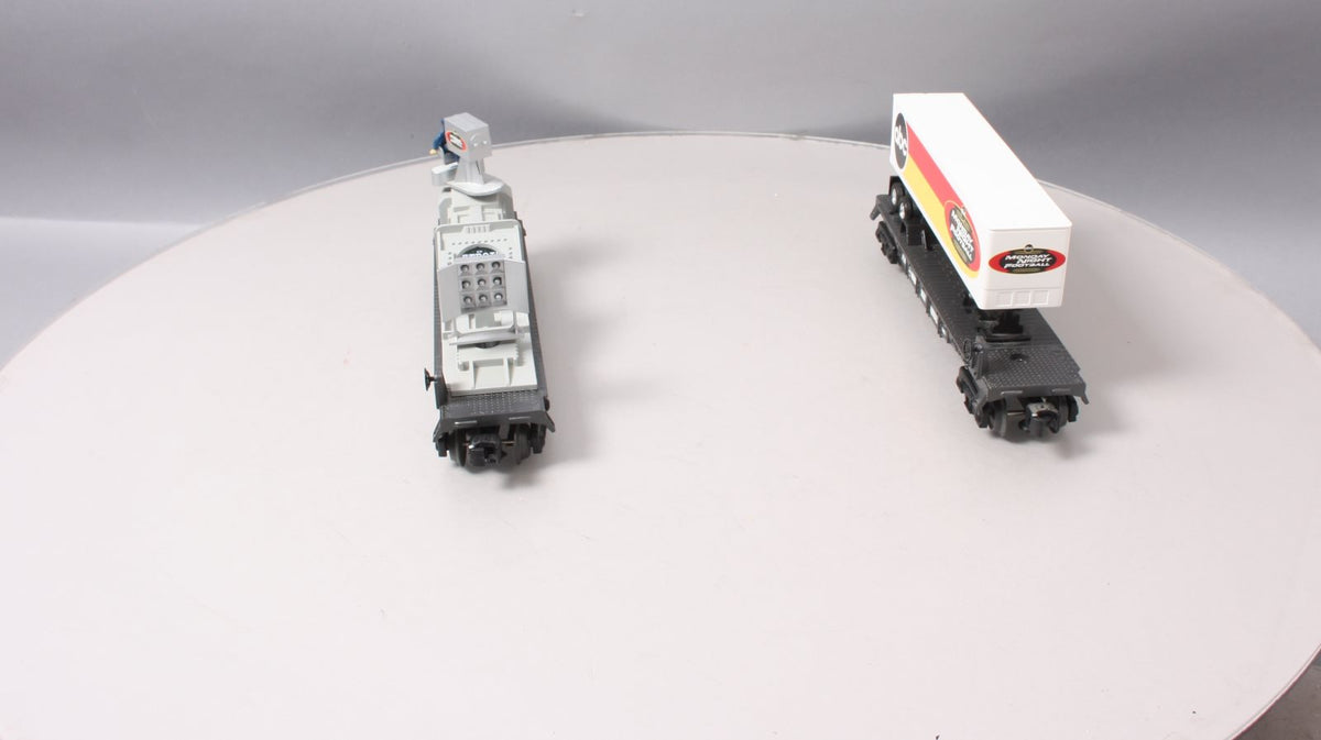 Lionel 6-21783 O Monday Night Football TV Car & Trailer Set LN/Box