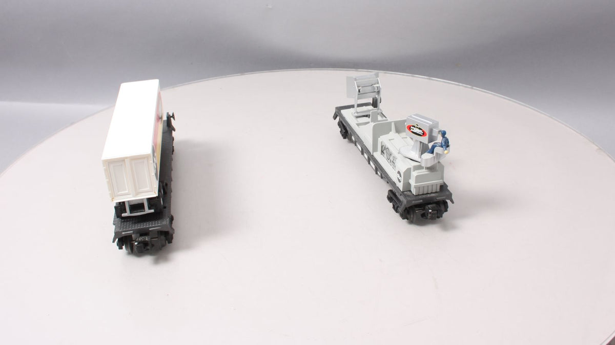 Lionel 6-21783 O Monday Night Football TV Car & Trailer Set LN/Box