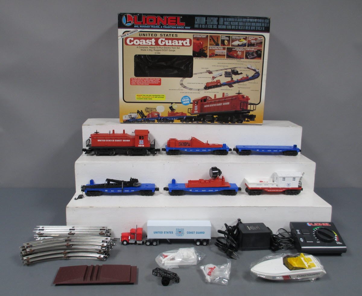 Lionel 6-11905 O Gauge U.S. Coast Guard Diesel Train Set MT/Box