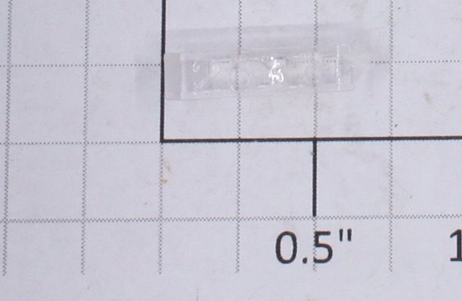 Lionel 2333-6 Right Hand Clear Raised Number Marker Lens/Number Board