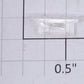 Lionel 2333-6 Right Hand Clear Raised Number Marker Lens/Number Board