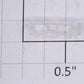Lionel 2343-10 Left Hand Clear Raised Number Marker Lens/Number Board