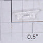 Lionel 2333-10 Left Hand Clear Raised Number Marker Lens/Number Board