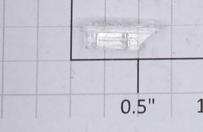 Lionel 2033-10 Left Hand Clear Raised Number Marker Lens/Number Board