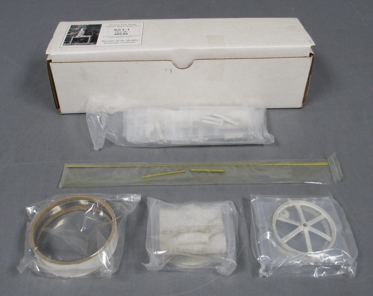 Western Scale Models L-1 O Gauge Sumner Iron Works 10' Band Head-Saw