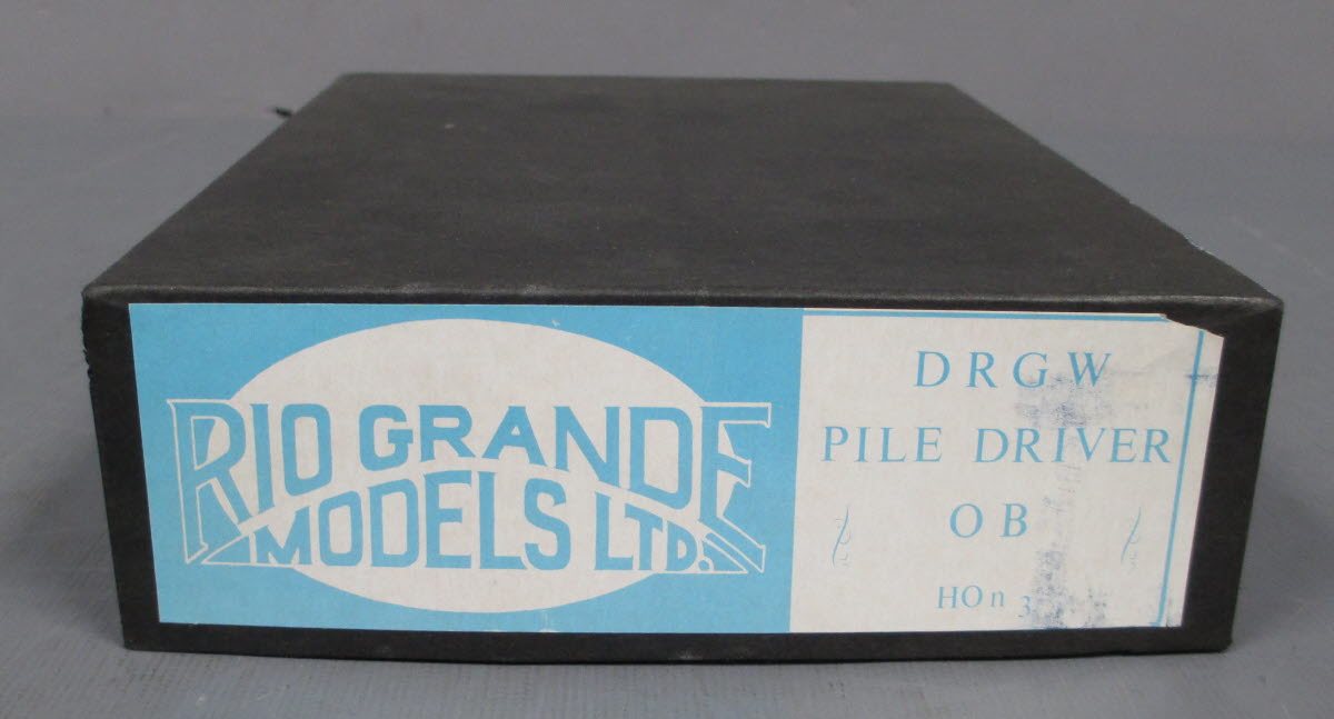 Rio Grande Models 3024 HOn3 Scale D & RGW Pile Driver OB Kit