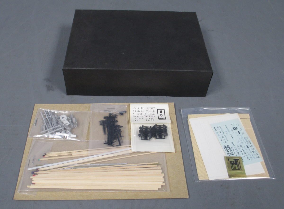 Rio Grande Models 3024 HOn3 Scale D & RGW Pile Driver OB Kit