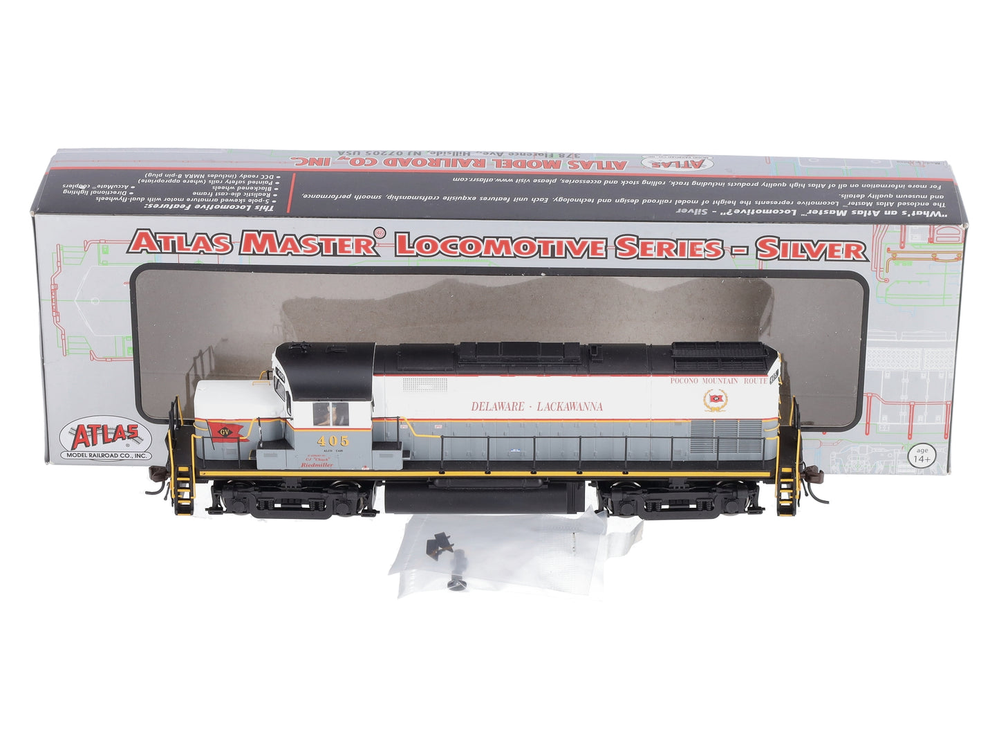 Atlas 10002943 HO Delaware-Lackawanna C420 PH-1 Diesel Locomotive #405