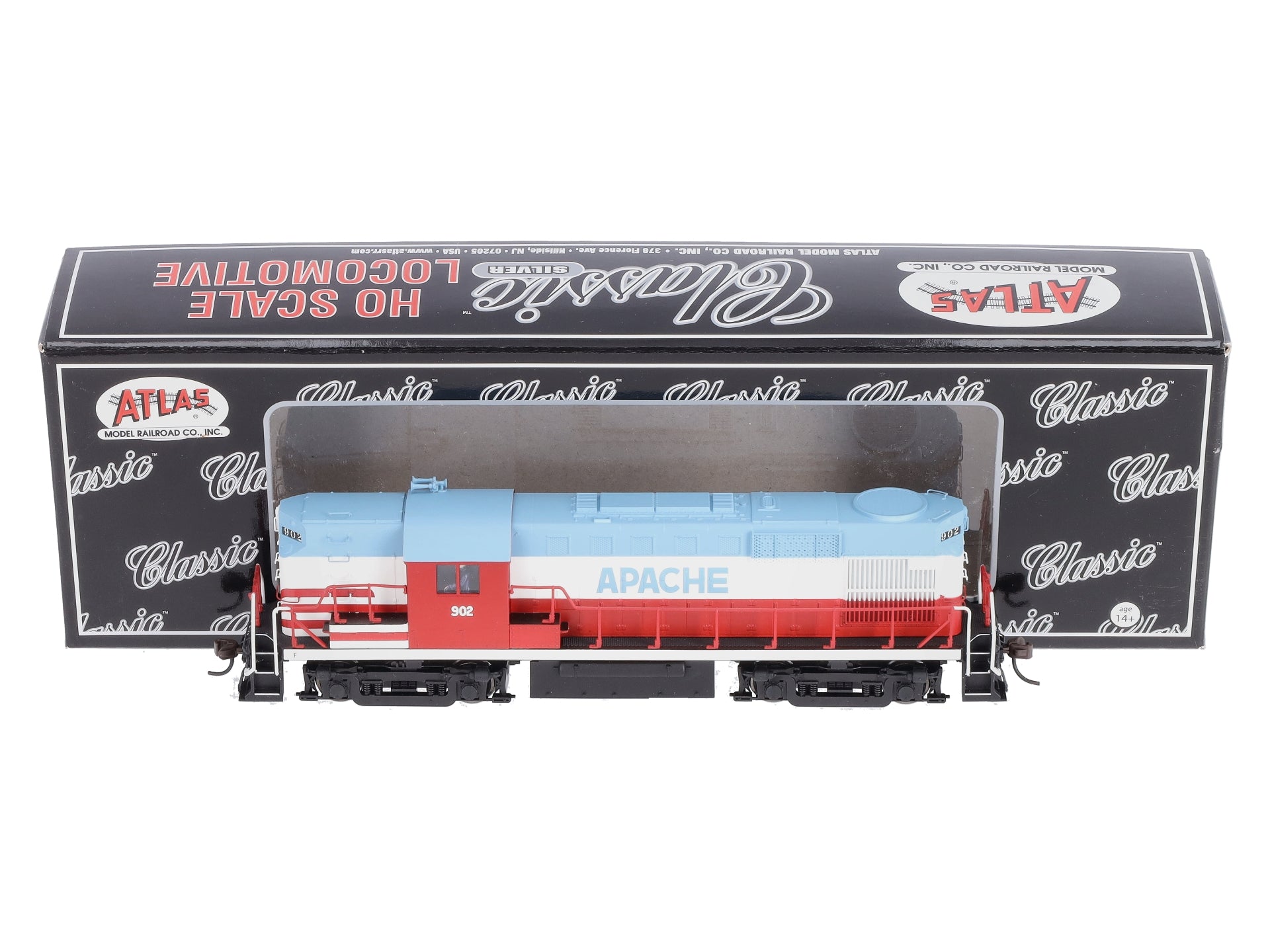Atlas 10002870 HO Apache RS-11 Diesel Locomotive Silver Series #902
