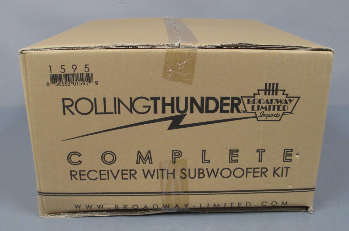 Broadway Limited 1595 Complete Rolling Thunder™ Receiver & Subwoofer LN/Box