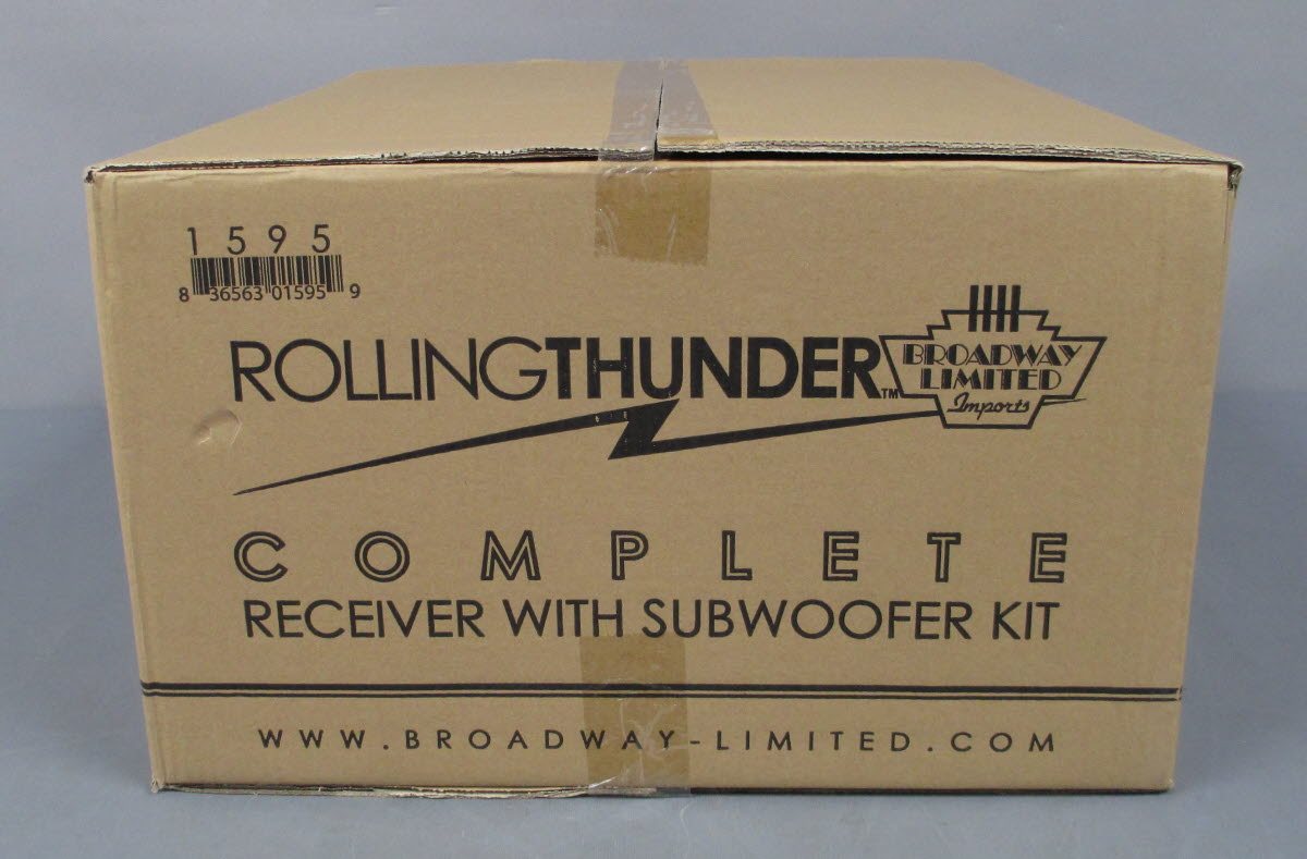 Broadway Limited 1595 Complete Rolling Thunder™Receiver & Subwoofer LN/Box