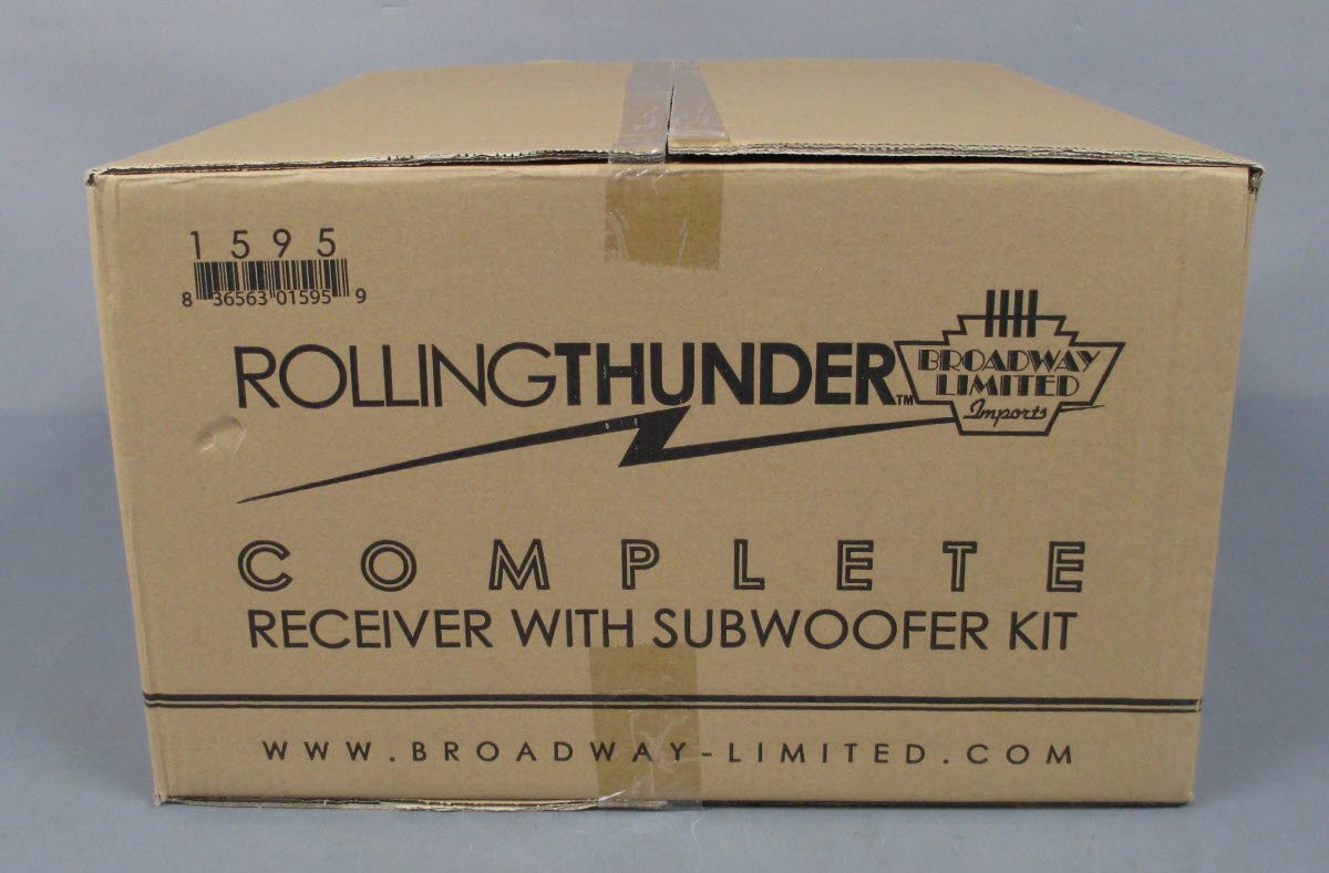 Broadway Limited 1595 Complete Rolling Thunder™ Receiver & Subwoofer LN/Box