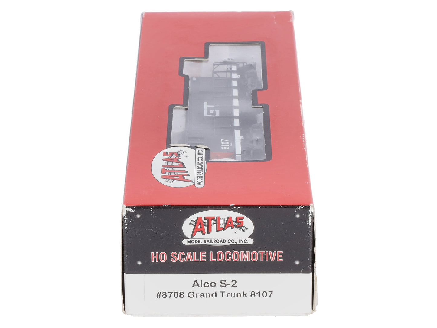 Atlas 8708 HO Scale Grand Trunk ALCO S-2 Diesel Locomotive #8107 -DC