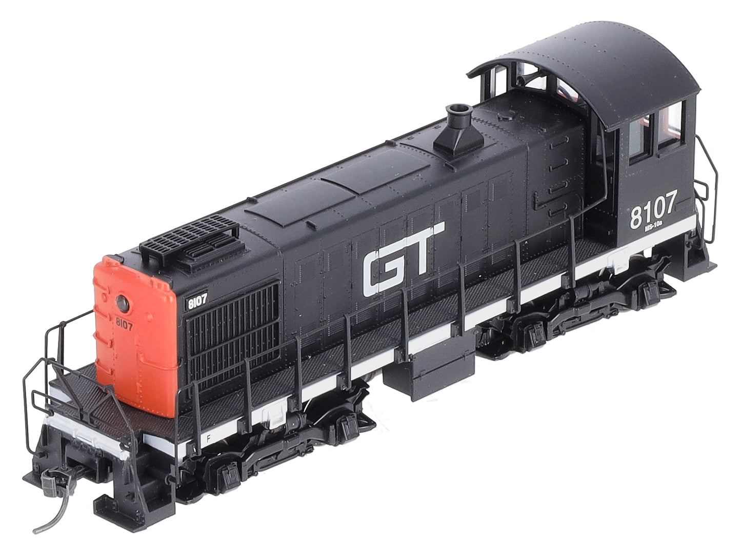 Atlas 8708 HO Scale Grand Trunk ALCO S-2 Diesel Locomotive #8107 -DC