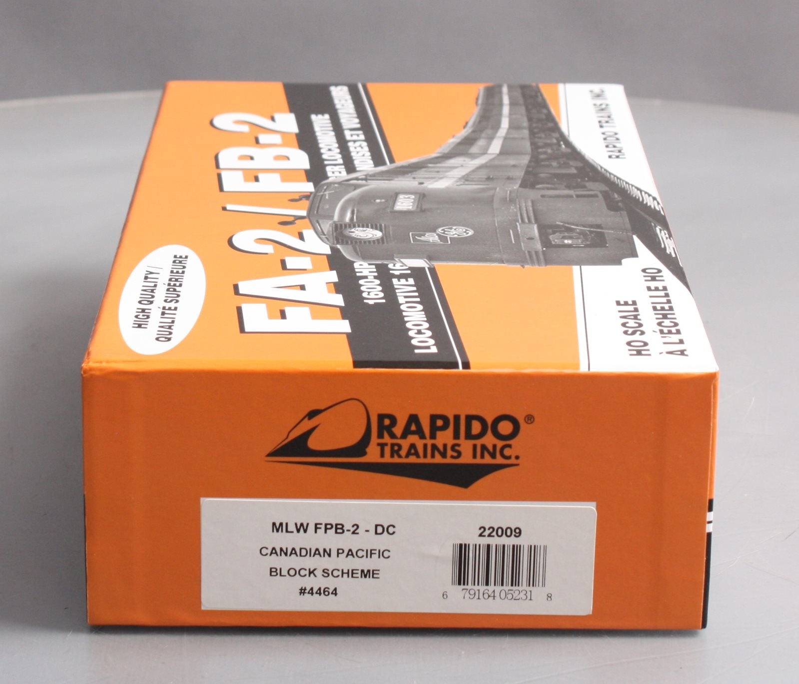 Rapido Trains 22009 HO Canadian Pacific MLW FPB-2 Diesel Locomotive #4464