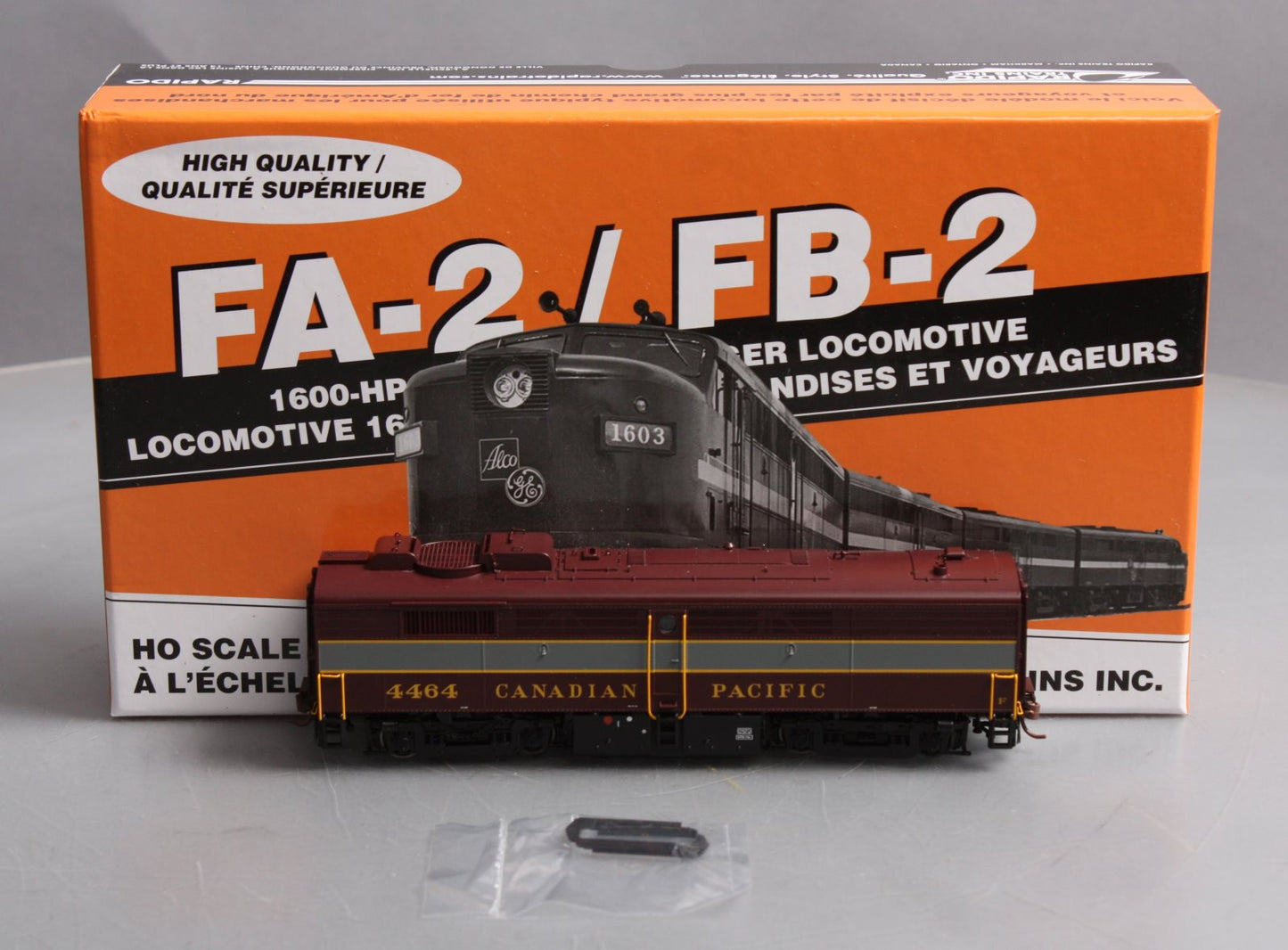 Rapido Trains 22009 HO Canadian Pacific MLW FPB-2 Diesel Locomotive #4464