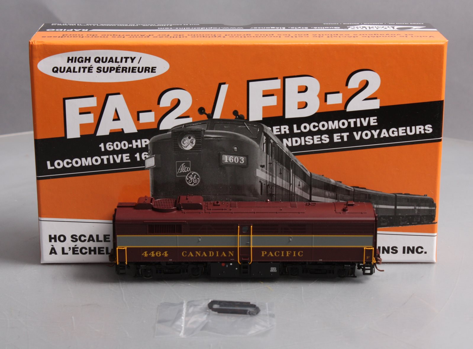 Rapido Trains 22009 HO Canadian Pacific MLW FPB-2 Diesel Locomotive #4464