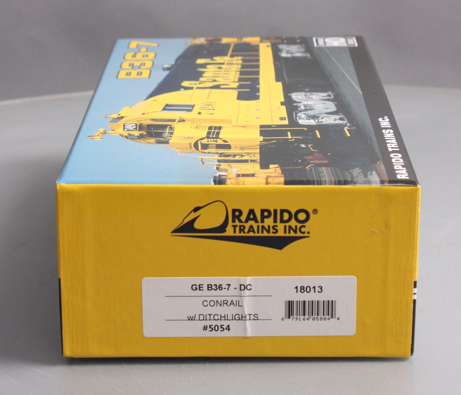 Rapido Trains 18013 HO Conrail GE B36-7 Diesel Locomotive #5054 w/Ditchlights