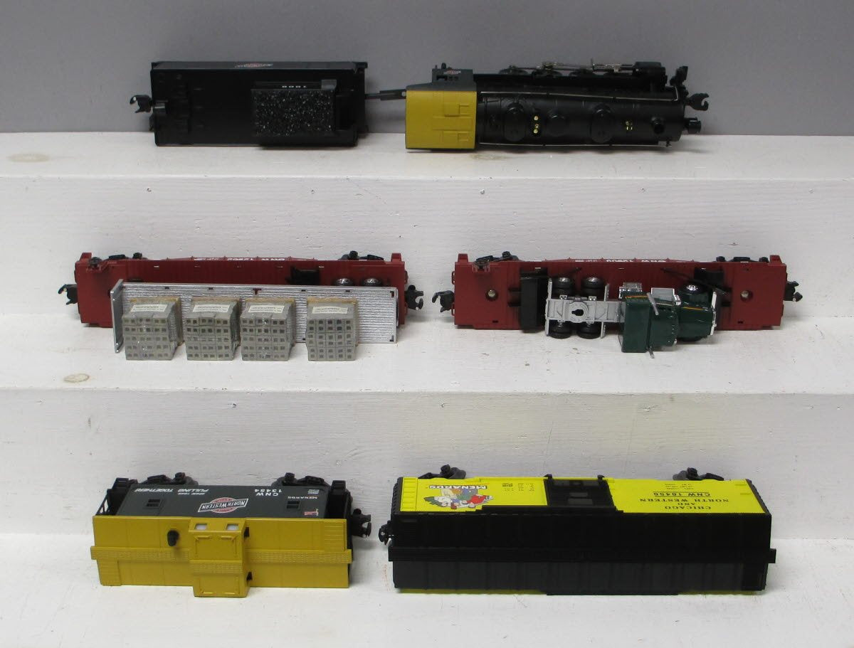 Lionel 6-30202 O Gauge Chicago & Northwestern Steam Freight Train Set - Menards NIB