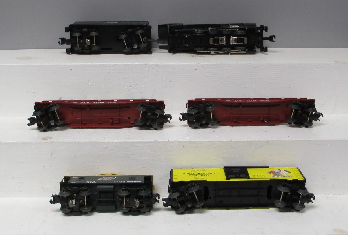 Lionel 6-30202 O Gauge Chicago & Northwestern Steam Freight Train Set - Menards NIB