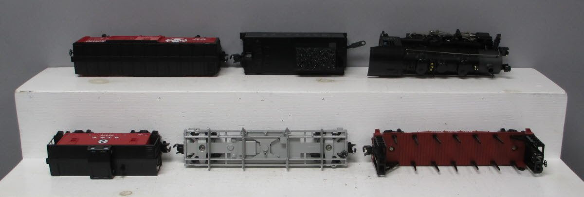 Lionel 6-30091 Santa Fe 0-8-0 O Gauge Steam Freight Train Set NIB