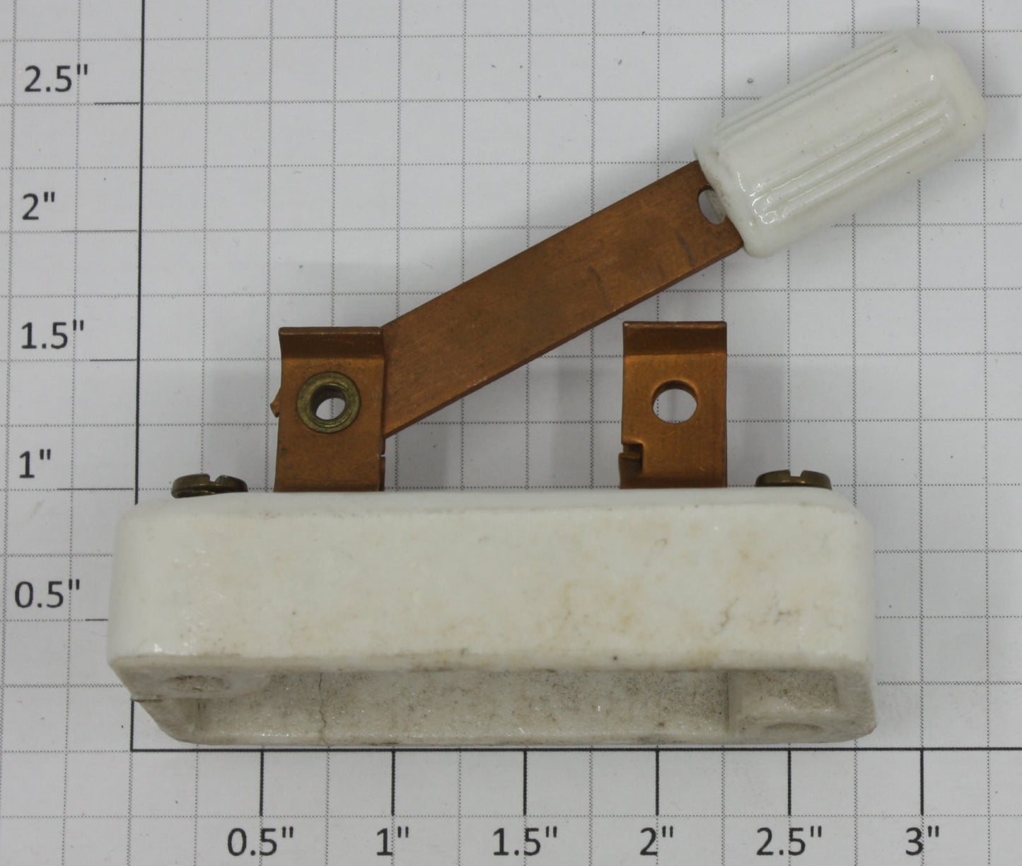 Acme 0616-10 9940 Vintage Knife Switch with Ceramic Base