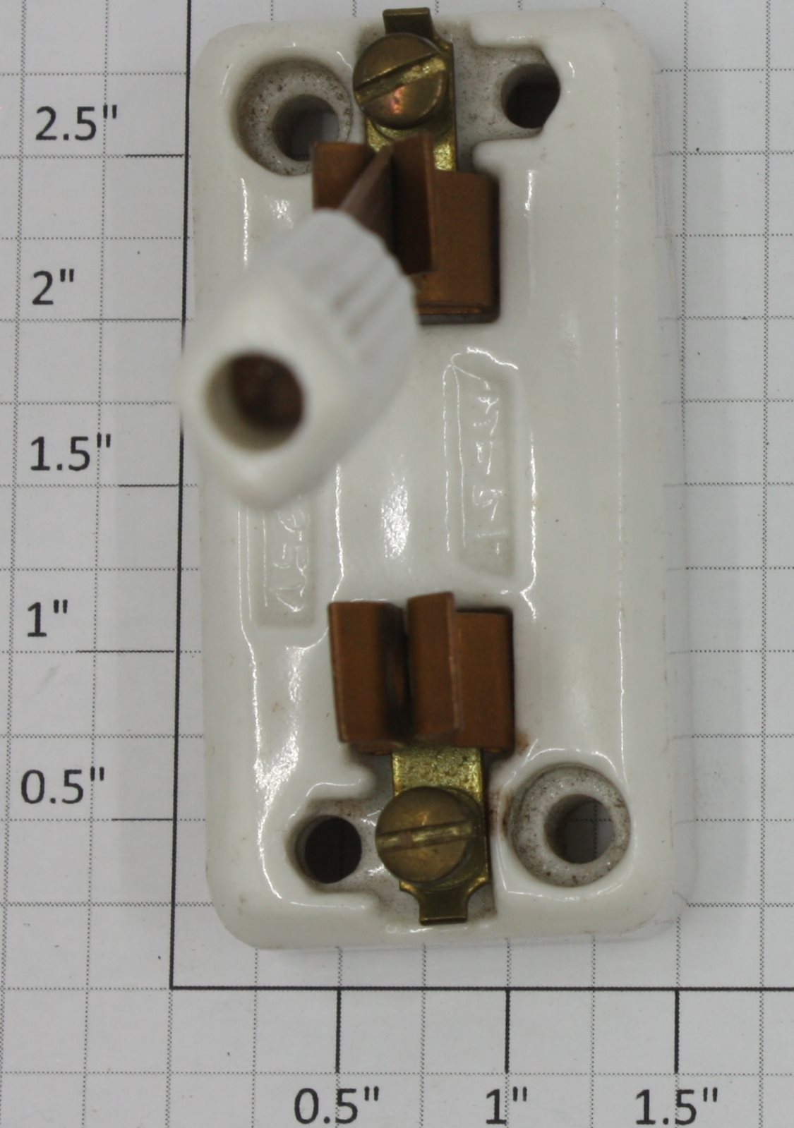 Acme 0616-10 9940 Vintage Knife Switch with Ceramic Base