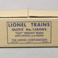 Lionel 6-31778 O Gauge 4-6-4 Steam Passenger Train Set #1484WS LN/Box
