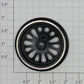 Lionel 250-6 O Gauge Black Locomotive Plain Wheel