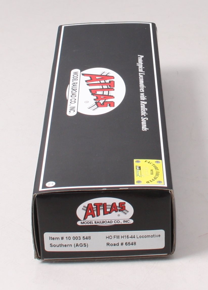 Atlas 10003548 HO Southern FM H16-44 Pwrd Diesel Locomotive #6548 DCC & Sound