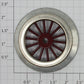 Lionel 33-31 Red Spoked 2-1/2" Std. Gauge Electric Loco Plain Wheel