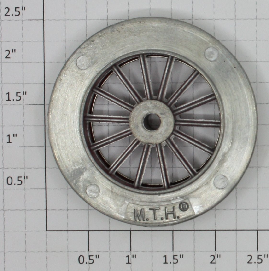 Lionel 33-31 Red Spoked 2-1/2" Std. Gauge Electric Loco Plain Wheel