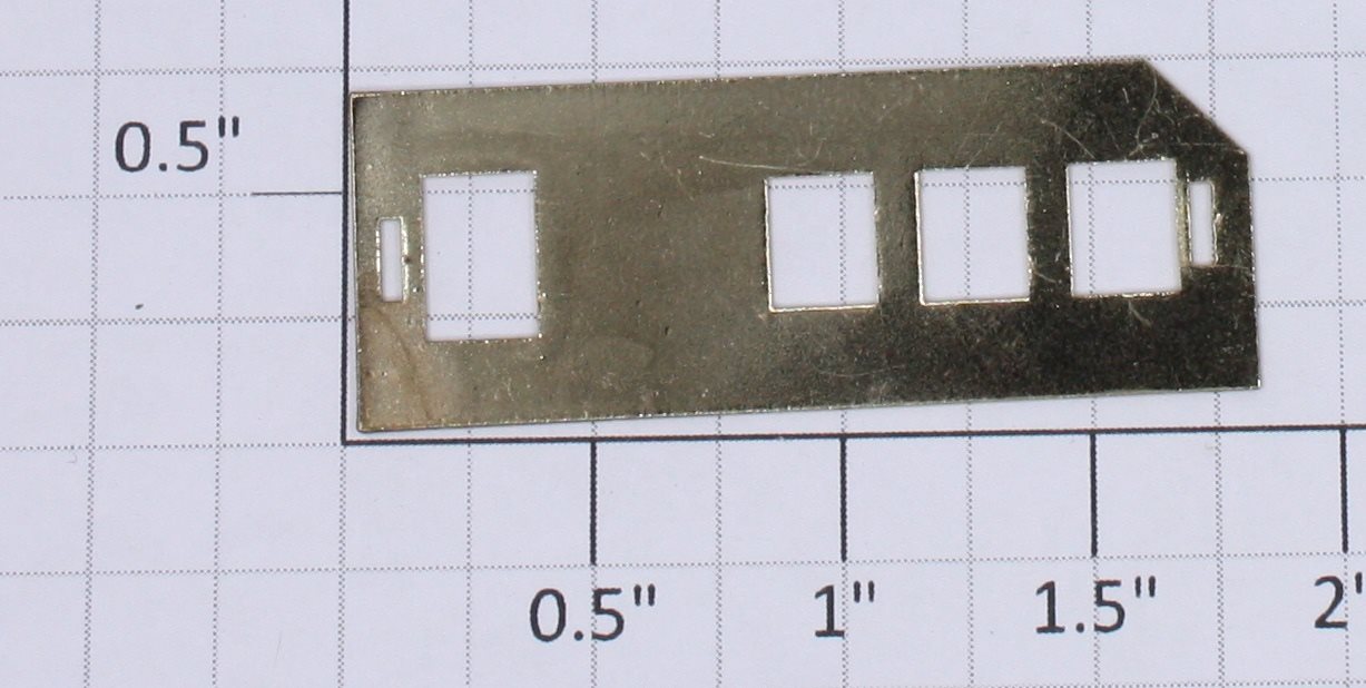 Lionel 385E-11 Brass Cab Window Fits-392 385 1835