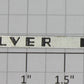 Lionel 2531-47 Silver Dawn Nameplate with Holes