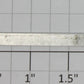 Lionel 2532-50 Nickel Range Nameplate with Mounting Holes
