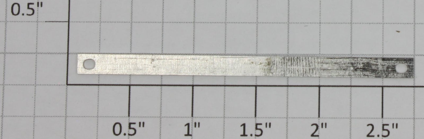 Lionel 2532-50 Nickel Range Nameplate with Mounting Holes