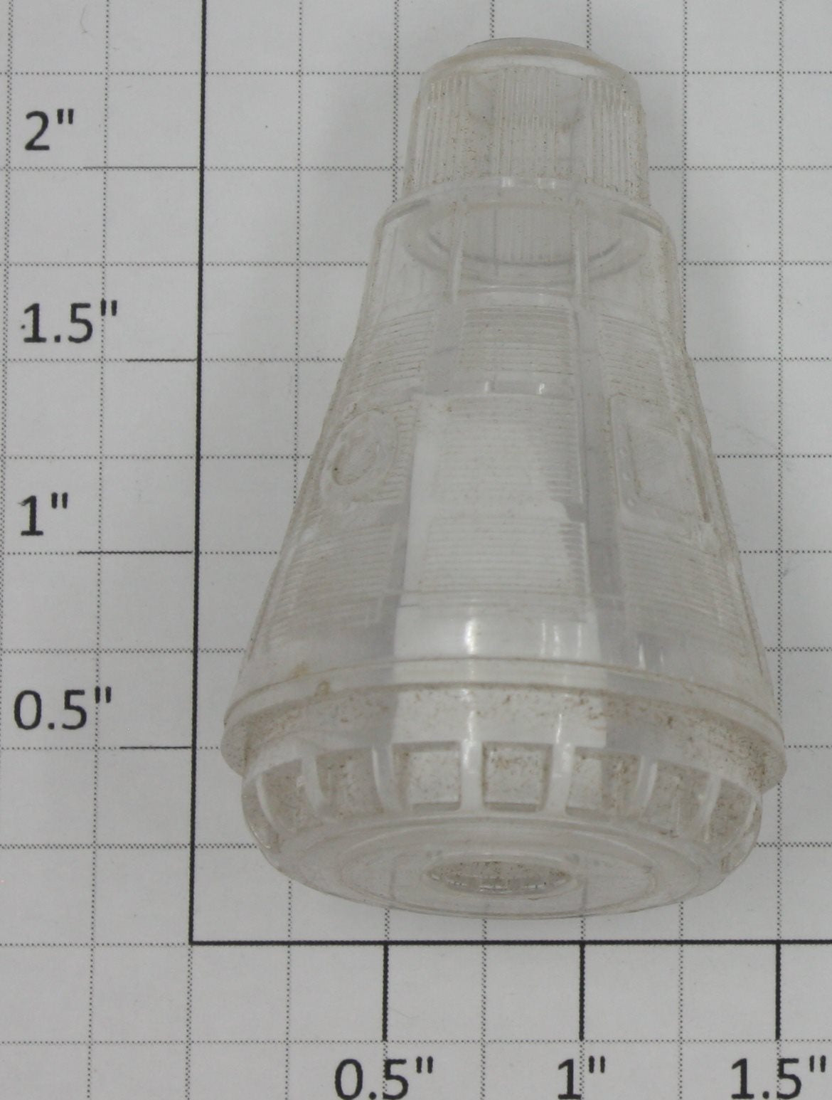 Lionel 6407-12 Clear Rocket Capsule with Pencil Sharpener
