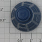 Lionel 6407-12B Blue Rocket Capsule with Pencil Sharpener