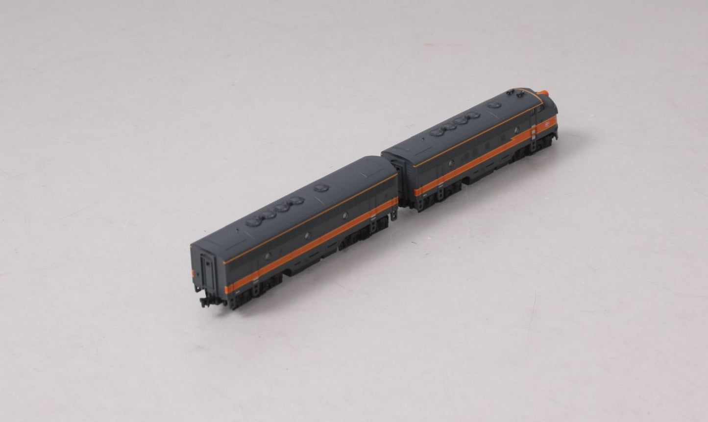 Kato 106-0429 N Milwaukee Road EMD F7A + F7B Freight 2-Locomotive Set #88A, #88B