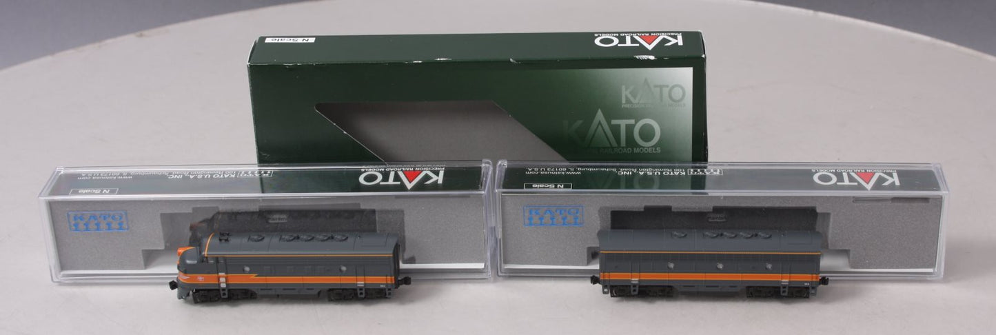 Kato 106-0429 N Milwaukee Road EMD F7A + F7B Freight 2-Locomotive Set #88A, #88B