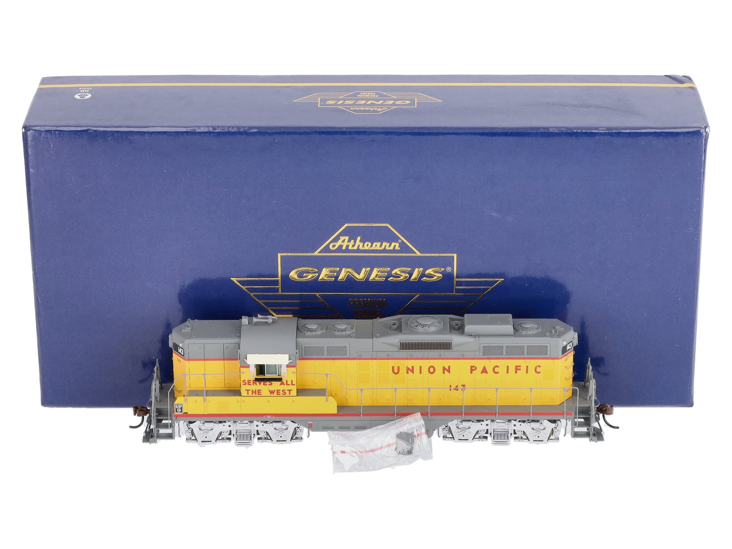 Athearn G78100 HO Scale Union Pacific GP-9 Powered Diesel Locomotive #143