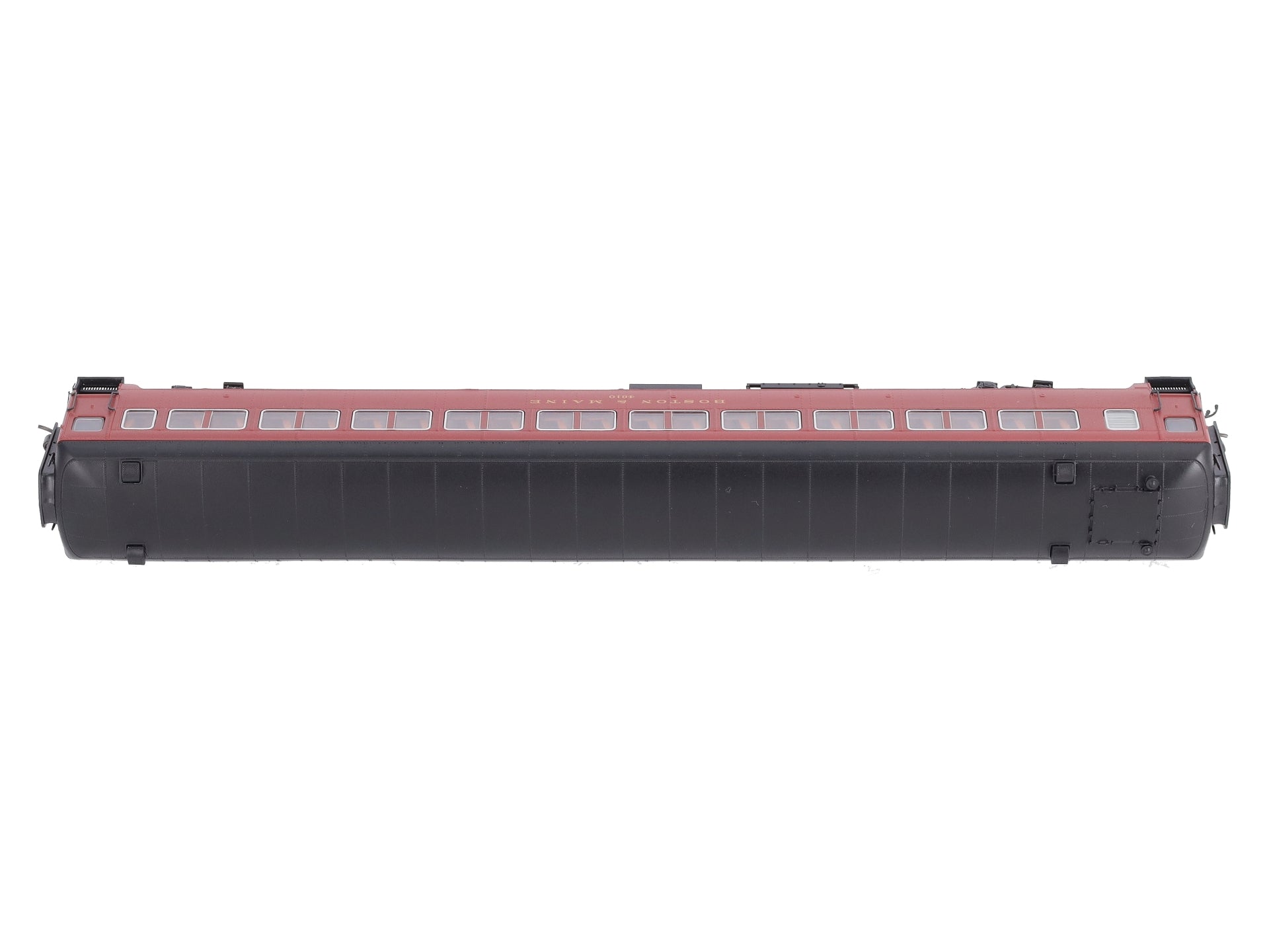 Rapido Trains 109138 HO Scale Boston & Maine 10-Window Coach Car #4610