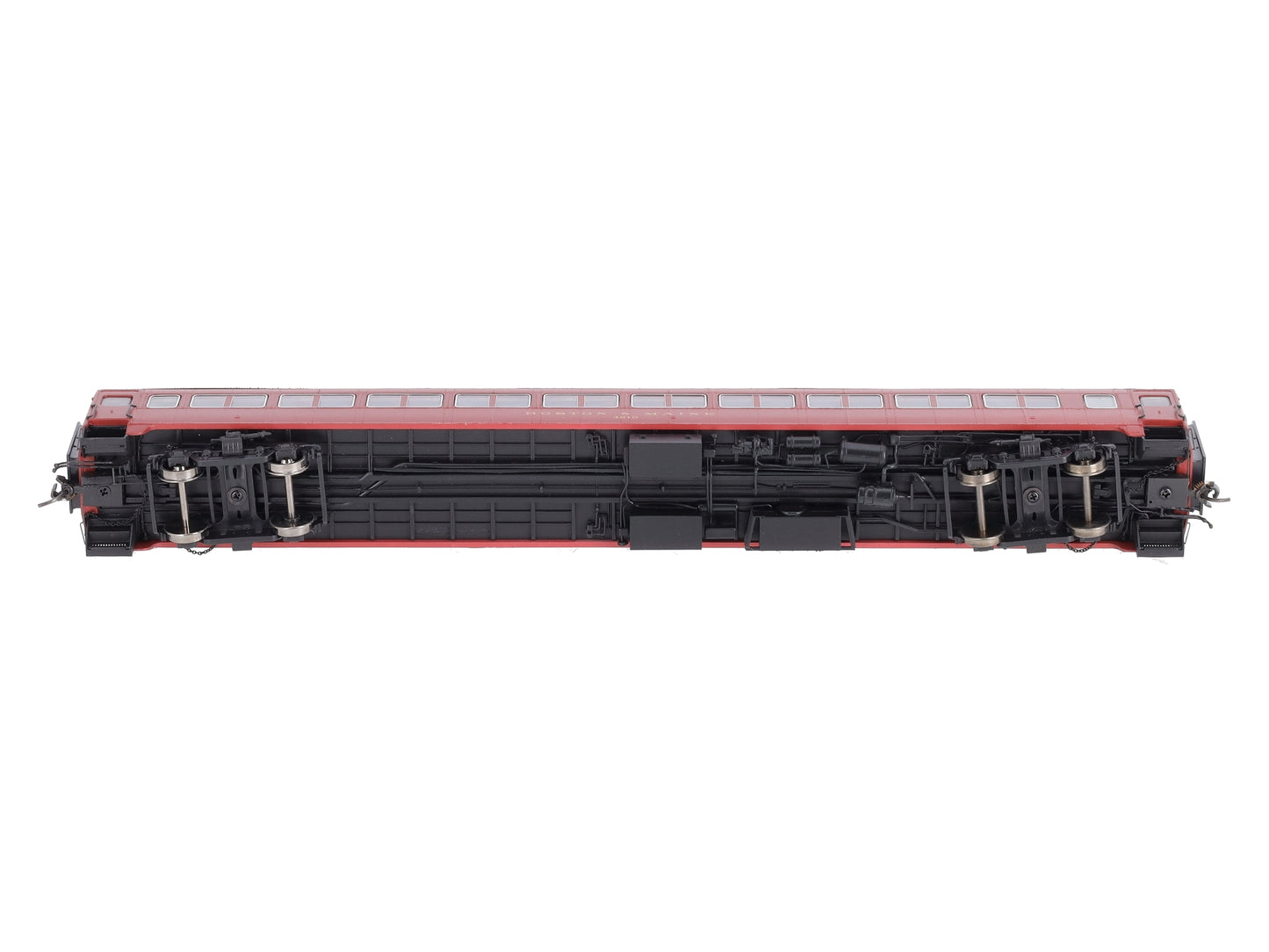 Rapido Trains 109138 HO Scale Boston & Maine 10-Window Coach Car #4610