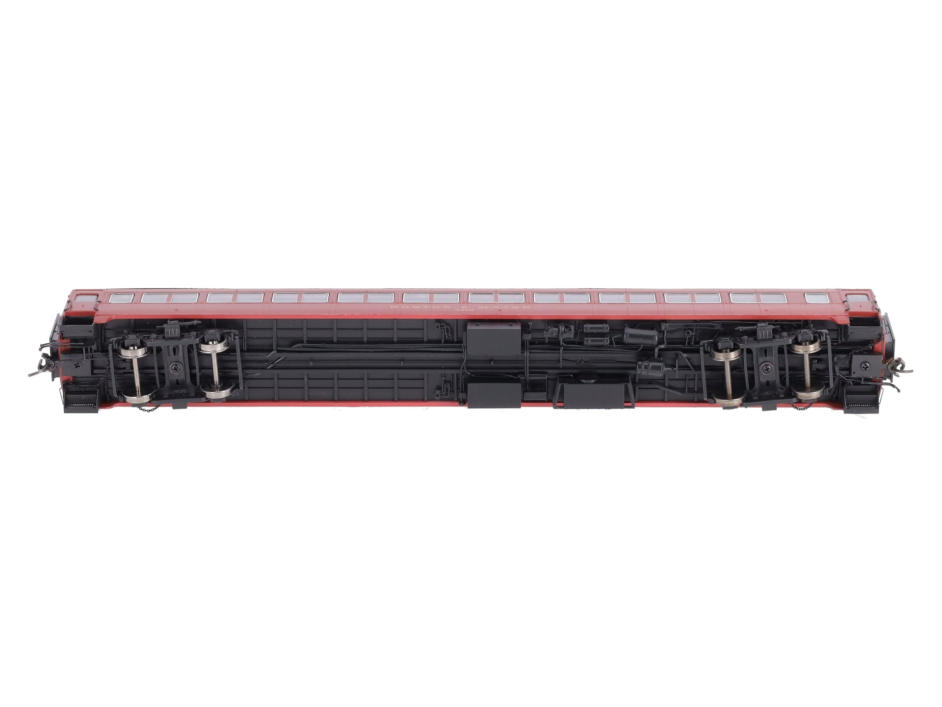 Rapido Trains 109138 HO Scale Boston & Maine 10-Window Coach Car #4610